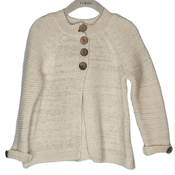 Pretty Girl Knit Cardigan Jacket Minimalist size 120 - Picture 8 of 11